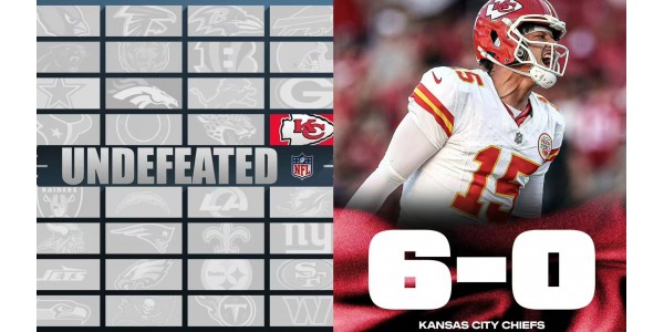 Avec la vague de blessures, les Chiefs de Kansas City sont devenus la seule équipe de la NFL à rester invaincue
